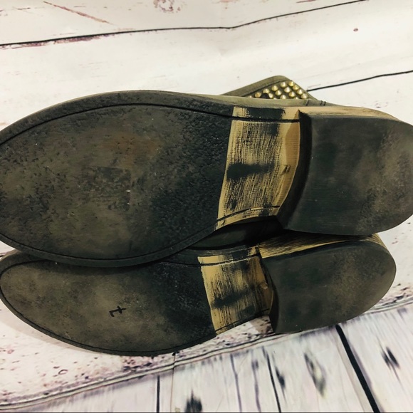 Steve Madden Studded Distressed Look Boots - Picture 7 of 8